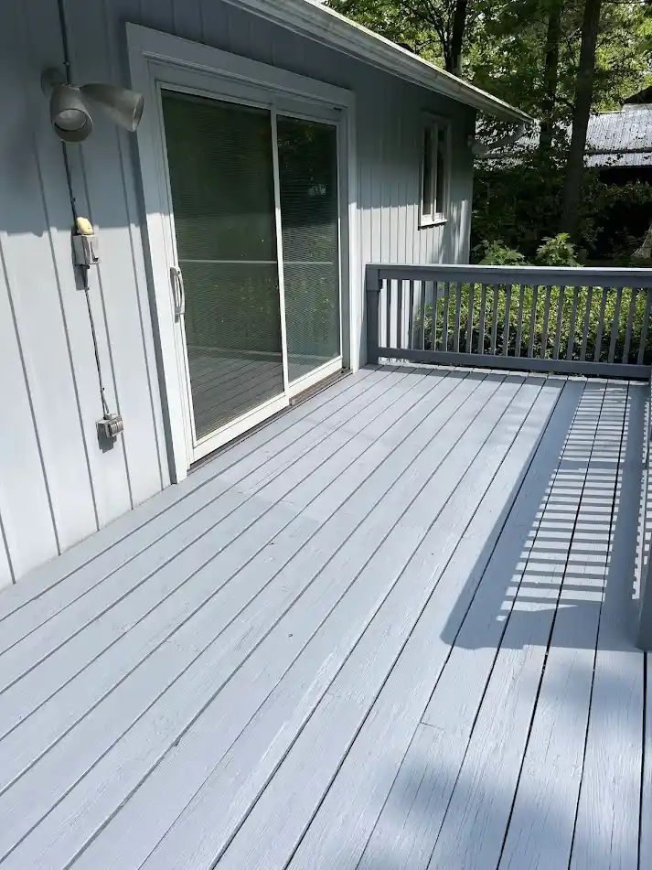 Deck After Painting